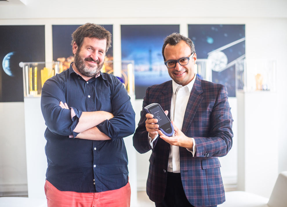 Manuel Mallen, President and Co-founder of Courbet (to the left): "After announcing the use of synthetic diamonds and recycled gold, we are proud to position ourselves at the next technological frontier represented by crypto payments. This progress is also being made with Lunu Pay, a trusted partner with whom we share values in terms of social responsibility."